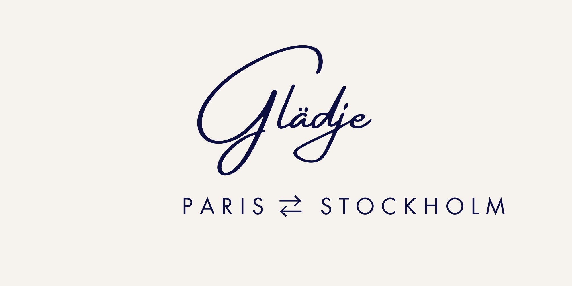 Glädje — Paris Stockholm