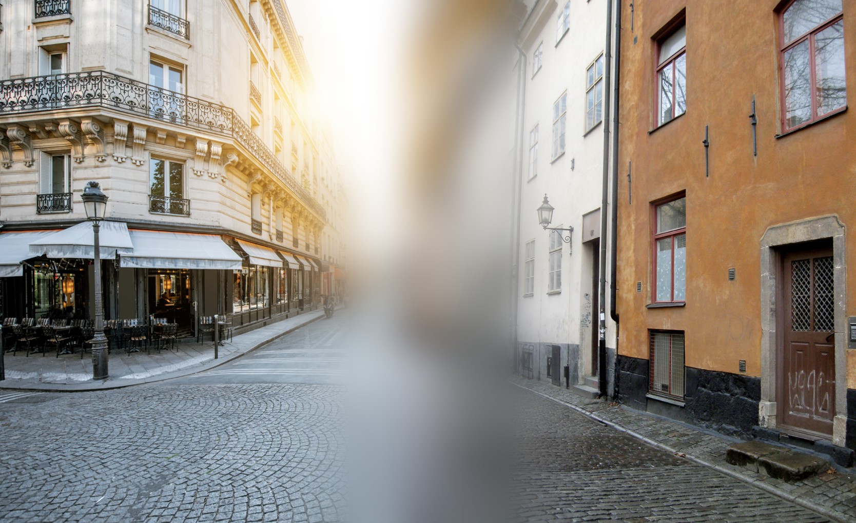 Une même rue, Paris et Stockholm